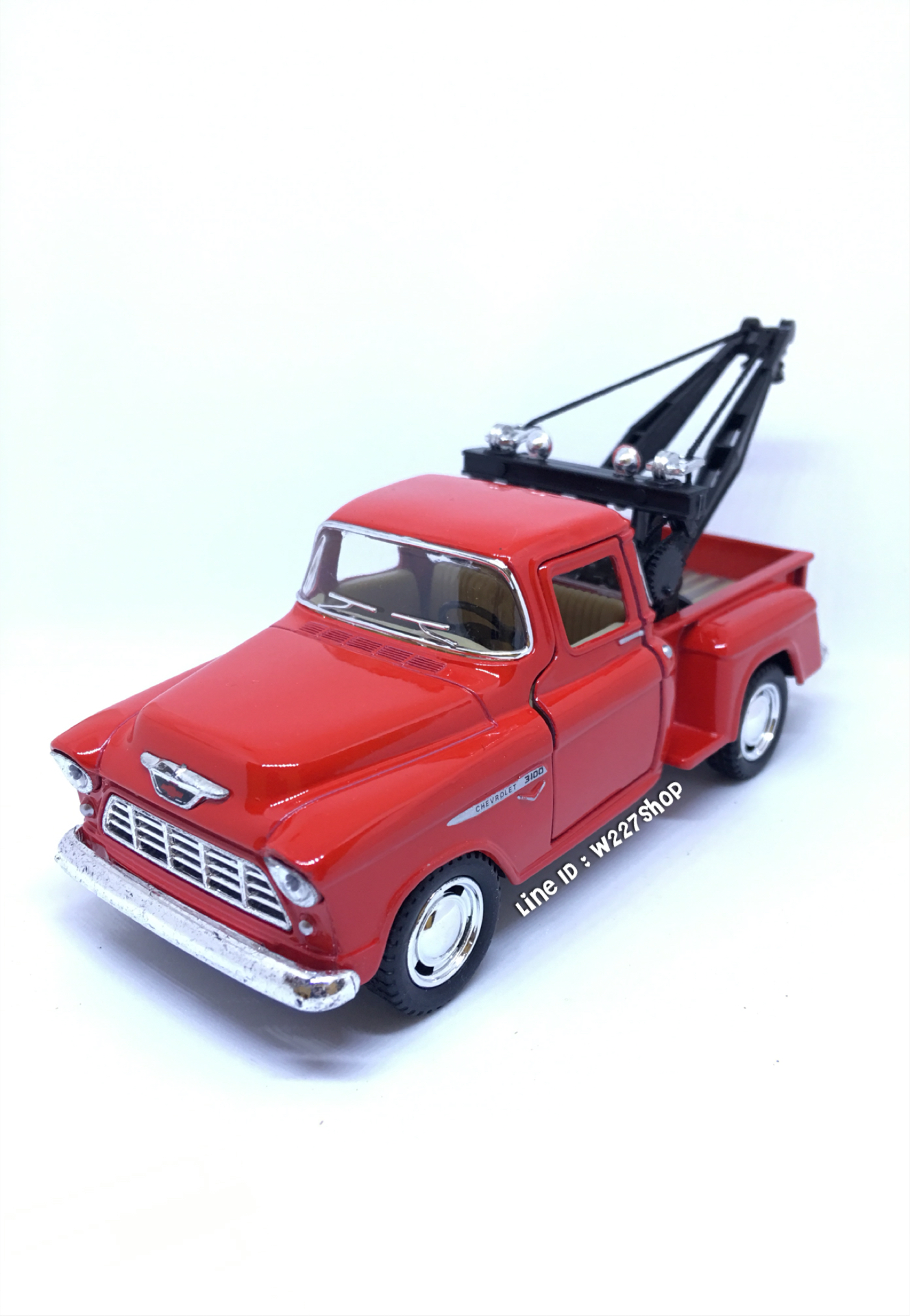 1955 Chevy Stepside Pickup โมเดลรถเหล็ก รถกระบะ chevy Scale 1:32 (ปลีก-ส่ง)