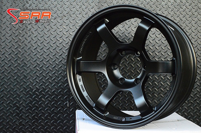 TE37 SUV ขอบ18 นิ้ว สีดำด้าน