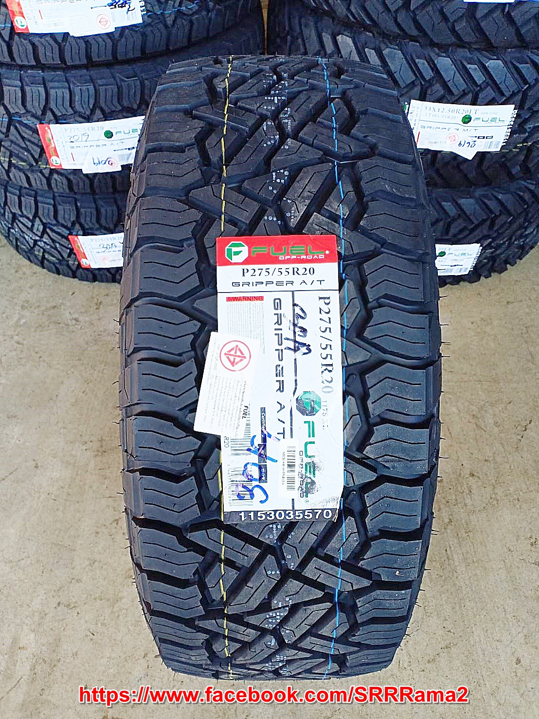 FUEL GRIPPER A/T 275/55R20 ยางใหม่ปี2021 ราคาพิเศษ