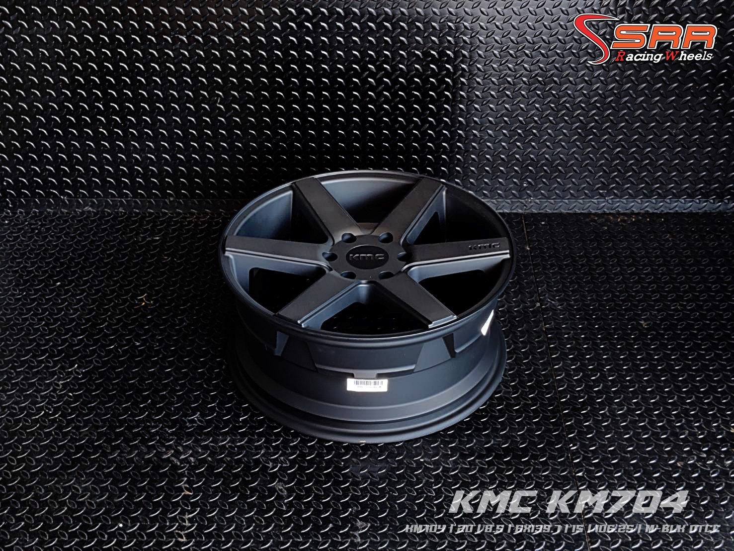 KM704 KMC WHEELS ขอบ20 6H139.7 ET15 M-BLK DTCC ราคาพิเศษ