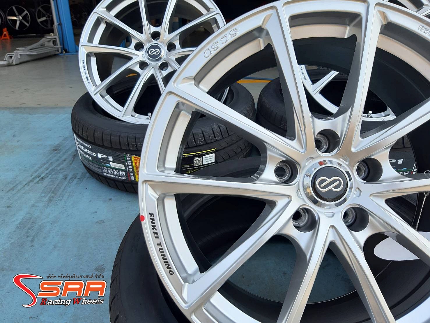 ENKEI TUNING SC50 ขอบ18 5H114.3 ET35 GHB1K