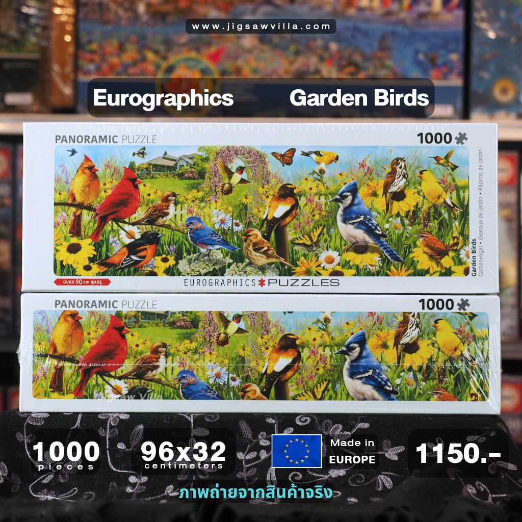 Eurographics - Backyard Birds (Panorama) 1000 pcs.
