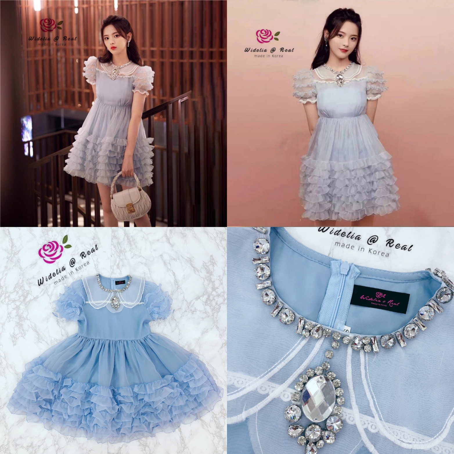 Korea Mini Dress มินิเดรสตัวสั้นสุดน่ารัก