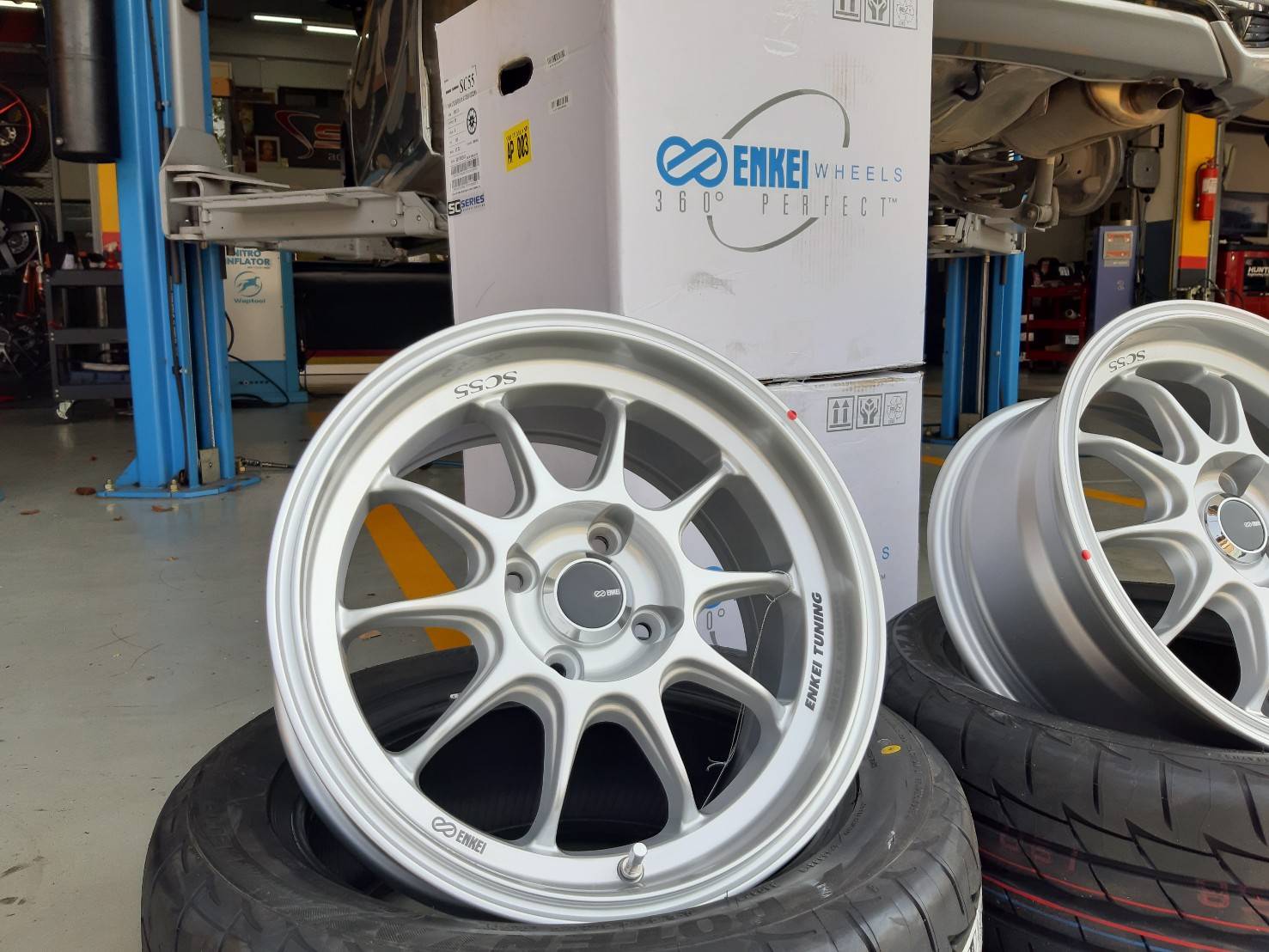 ENKEI TUNING SC55 ขอบ15 ET+28 4x100 GSV1QR2DKK