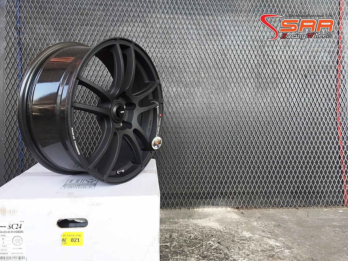 ENKEI TUNING SC24 ขอบ18 5x114.3 ET+40 XGBQR2