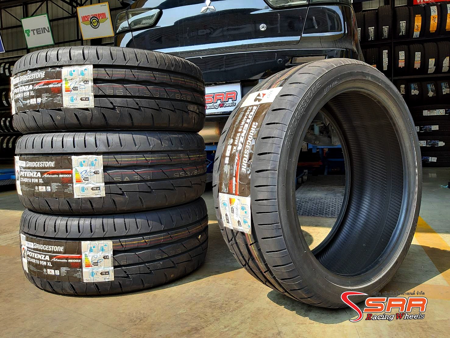Bridgestone Potenza Adrenalin RE003 235/40R18 ยางใหม่ ลดราคาพิเศษ