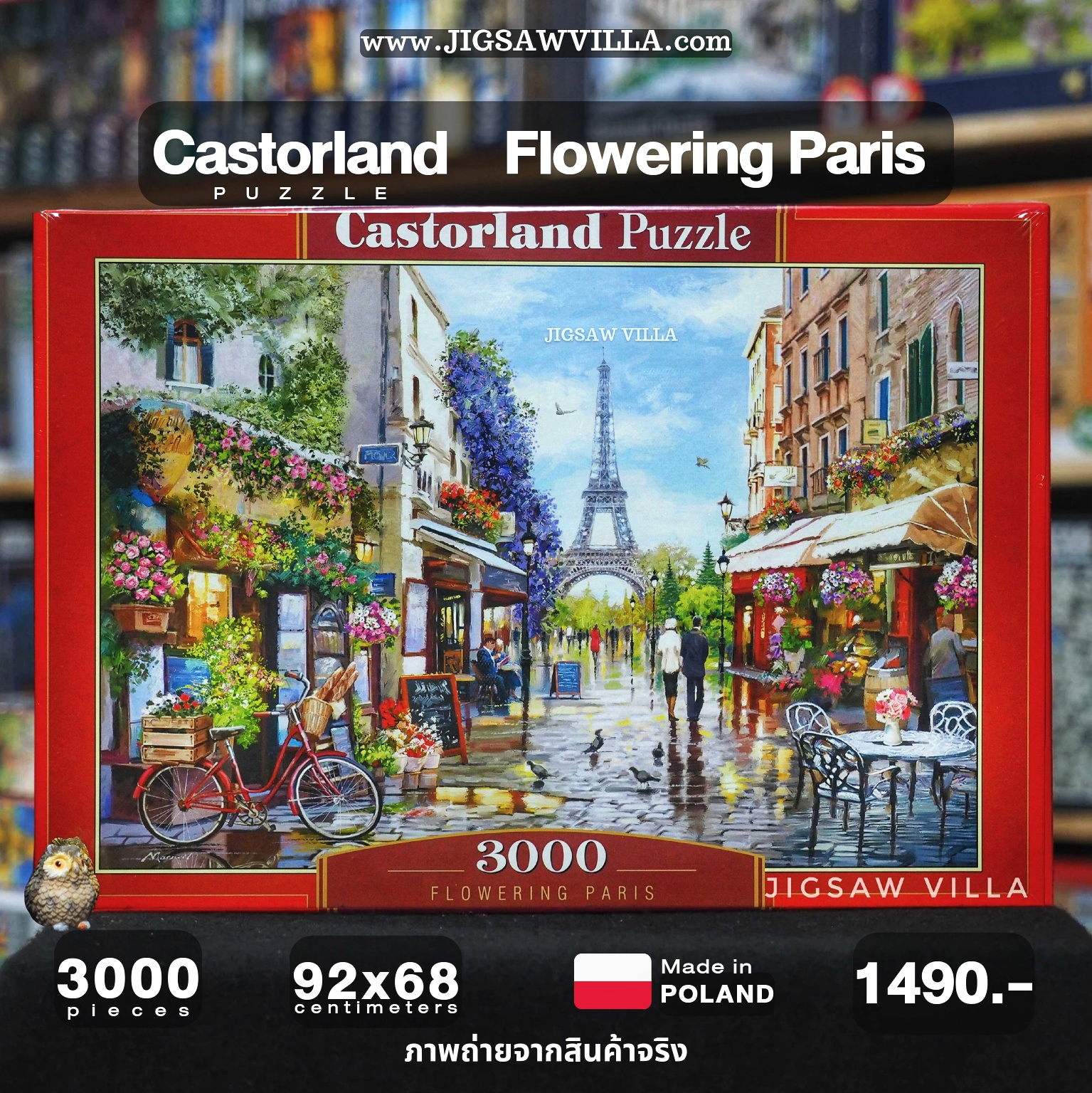 Castorland - Flowering Paris 3000 pcs.