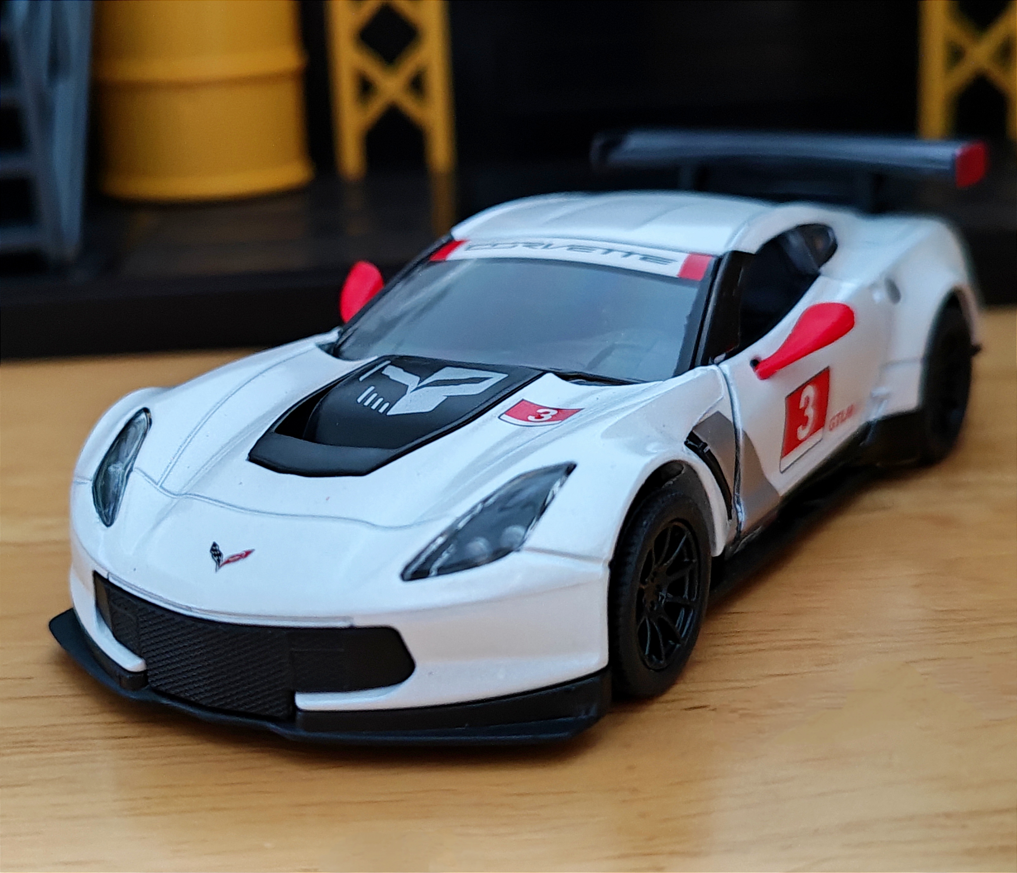 Corvette C7R โมเดลรถเหล็ก (ปลีก-ส่ง)