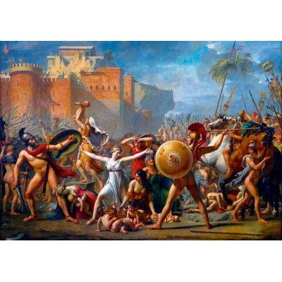 Bluebird Puzzle - The Intervention, 1799 by Jacques-Louis David 1000 pcs.