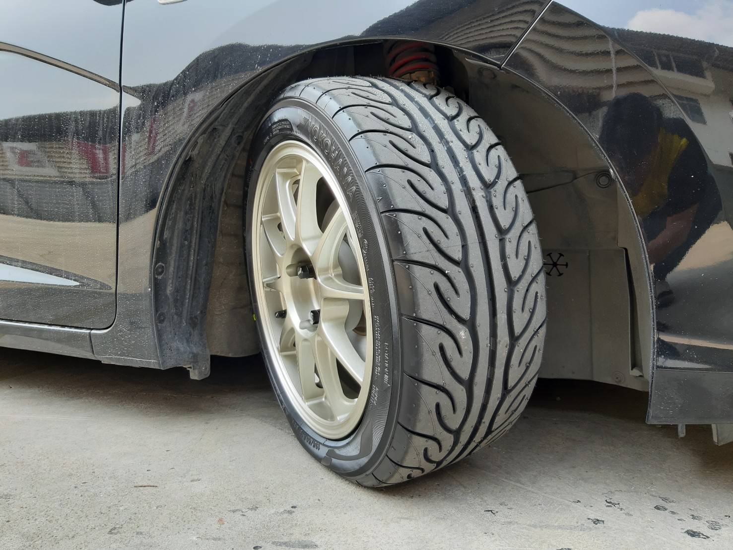 YOKOHAMA AD08R 195/50R15 ยางใหม่ปี2020 ลดราคาพิเศษ