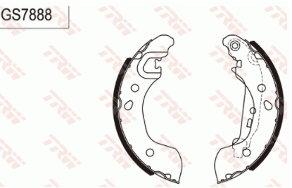 GS7888 ก้ามเบรกหลัง TRW : NISSAN ALMERA 1.2 (N17)