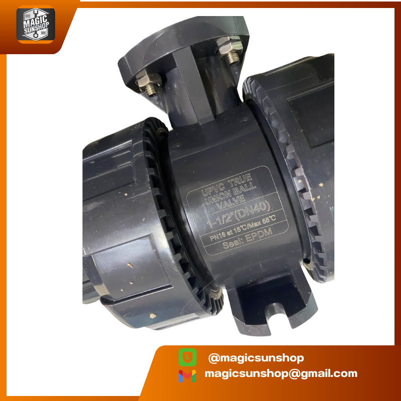 927369 UPVC Pneumatic Valve DN40(ID50mm) Double Acting