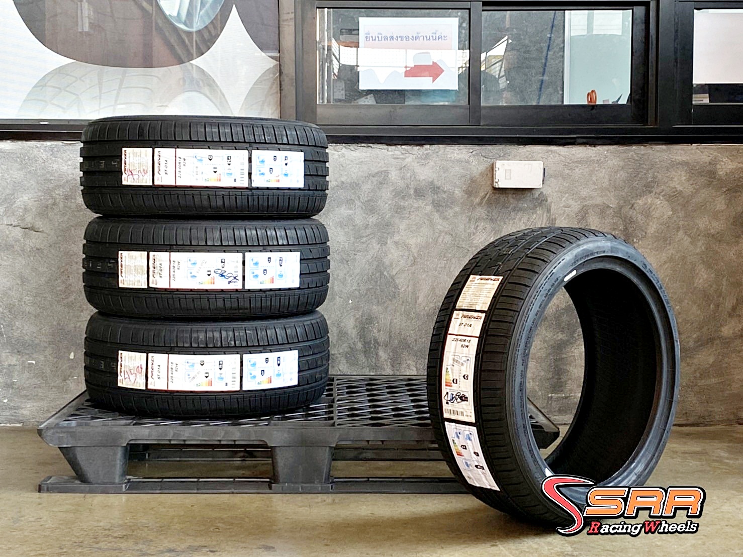 FIRENZA ST-01A 225/40R18 ยางใหม่ ยางไทย ลดราคาพิเศษ