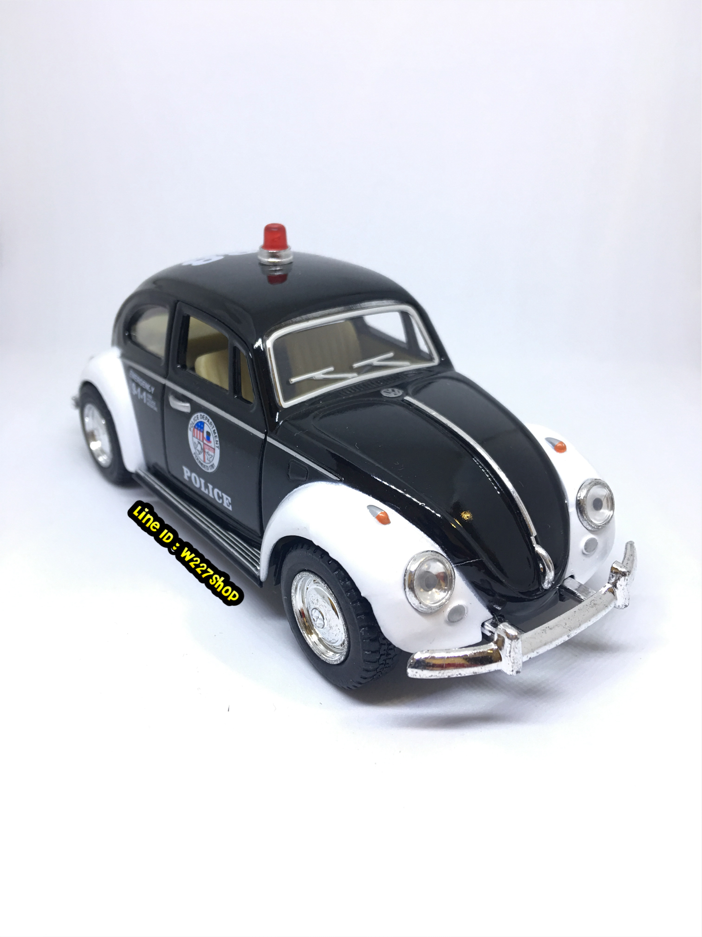 โมเดลรถเหล็ก รถตำรวจ (ปลีก-ส่ง)