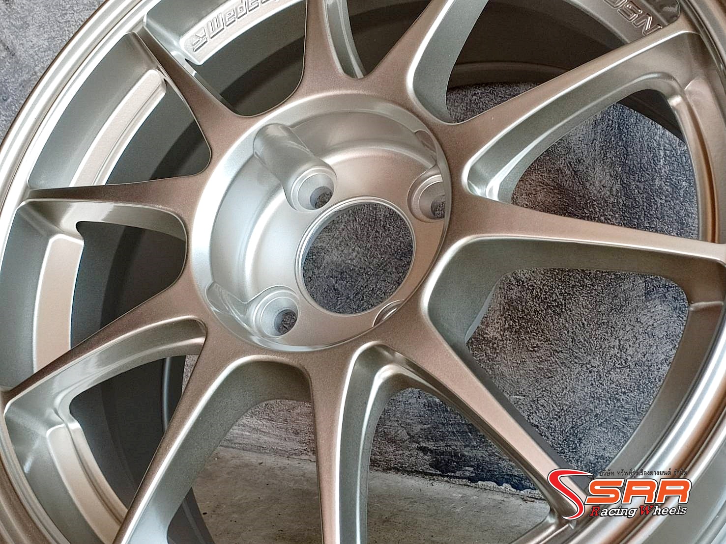 TC105N APEX ขอบ15 ET+35 4x100 TS TITAN
