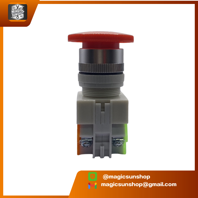 929598 Y090-11M Head Reset Switch Mushroom without lock switch LAY37 22MM
