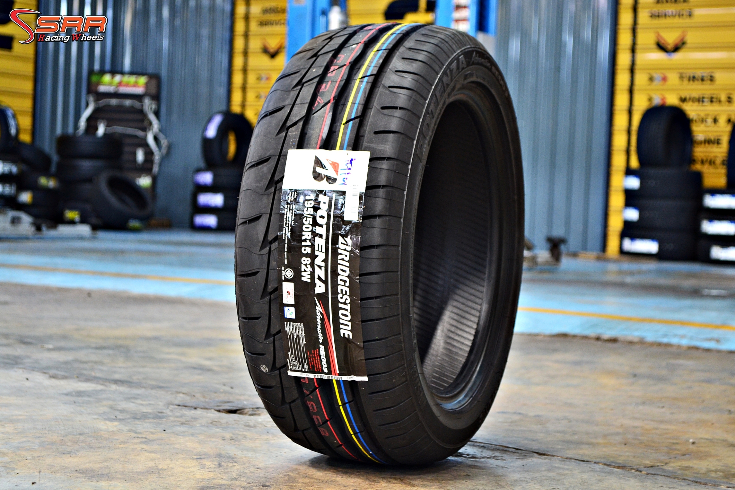 BRIDGESTONE RE003 195/50R15 ยางปี19 ลดราคาพิเศษ