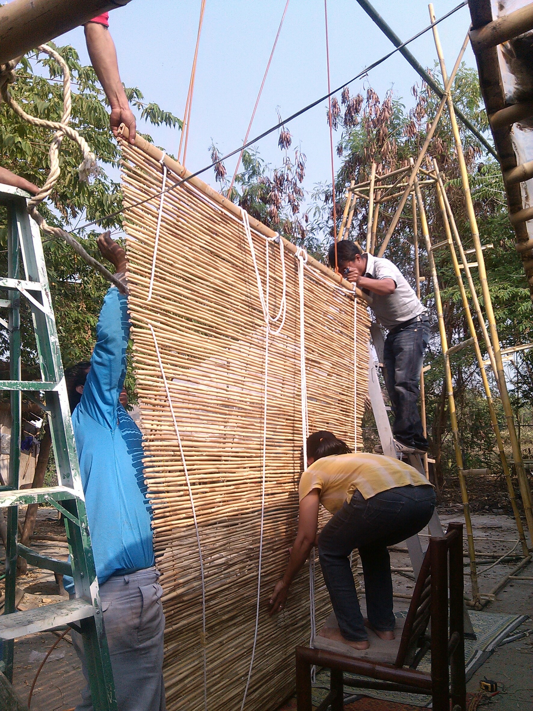 มู่ลี่ ไม้ไผ่ Bambooblind