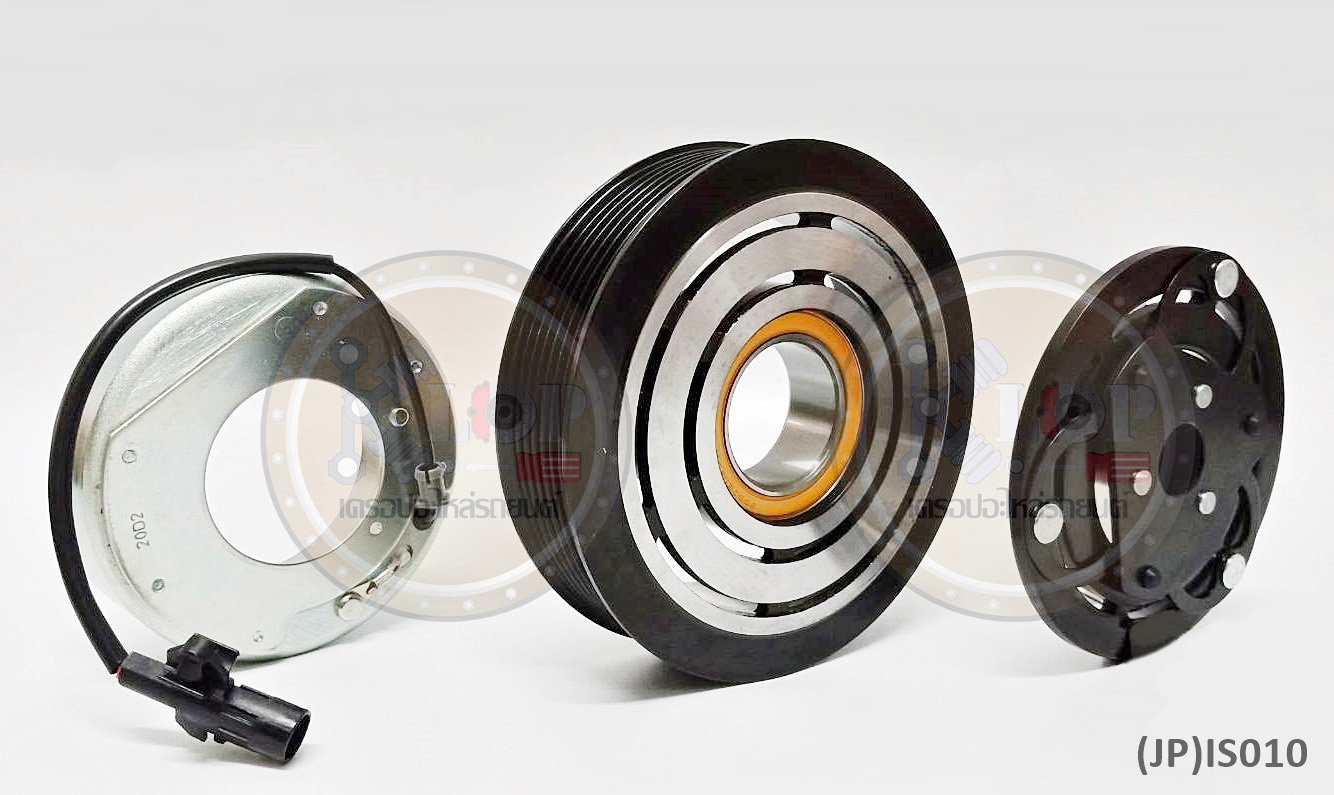 (JP)IS010 ชุดหน้าคลัทช์(Vinn) ISUZU D-MAX 1.9 ปี2018 124mm. 7PK 12V.