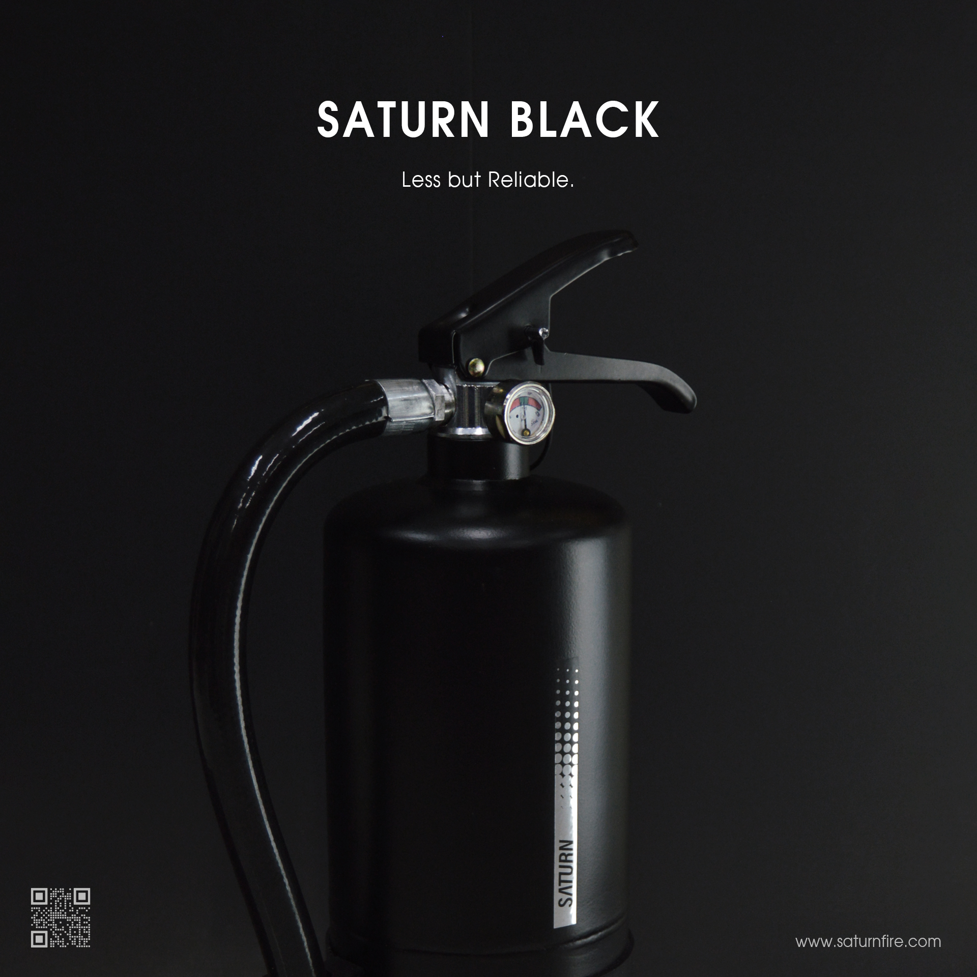 ถังดับเพลิง SATURN BLACK