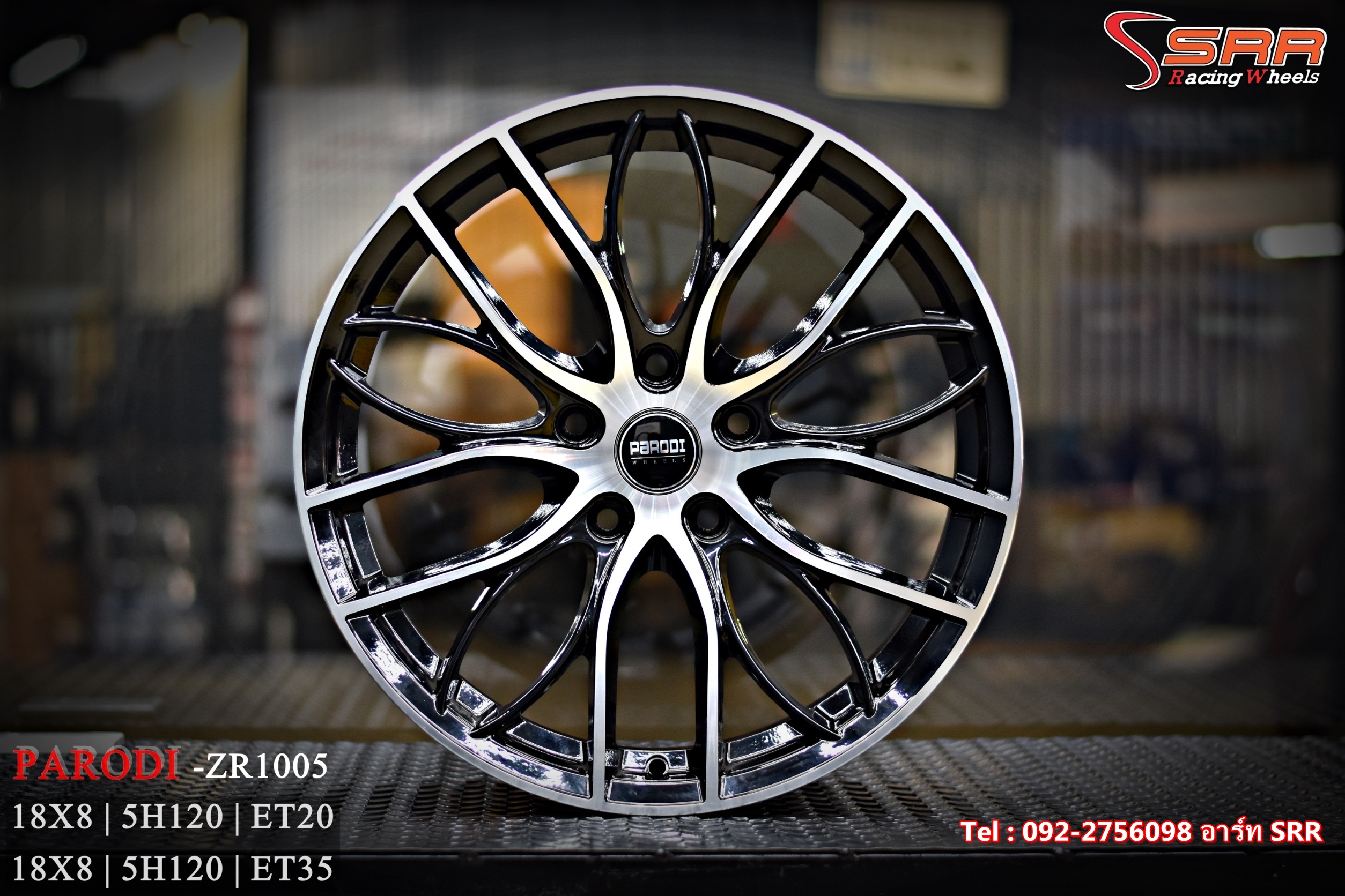 M performance by PARODI ZR1005 ขอบ18 5H120 ล้อแม็กสำหรับใส่รถ BMW