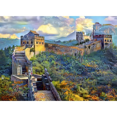 Bluebird Puzzle - Great Wall of China by Pedro Gavidia 1000 pcs.