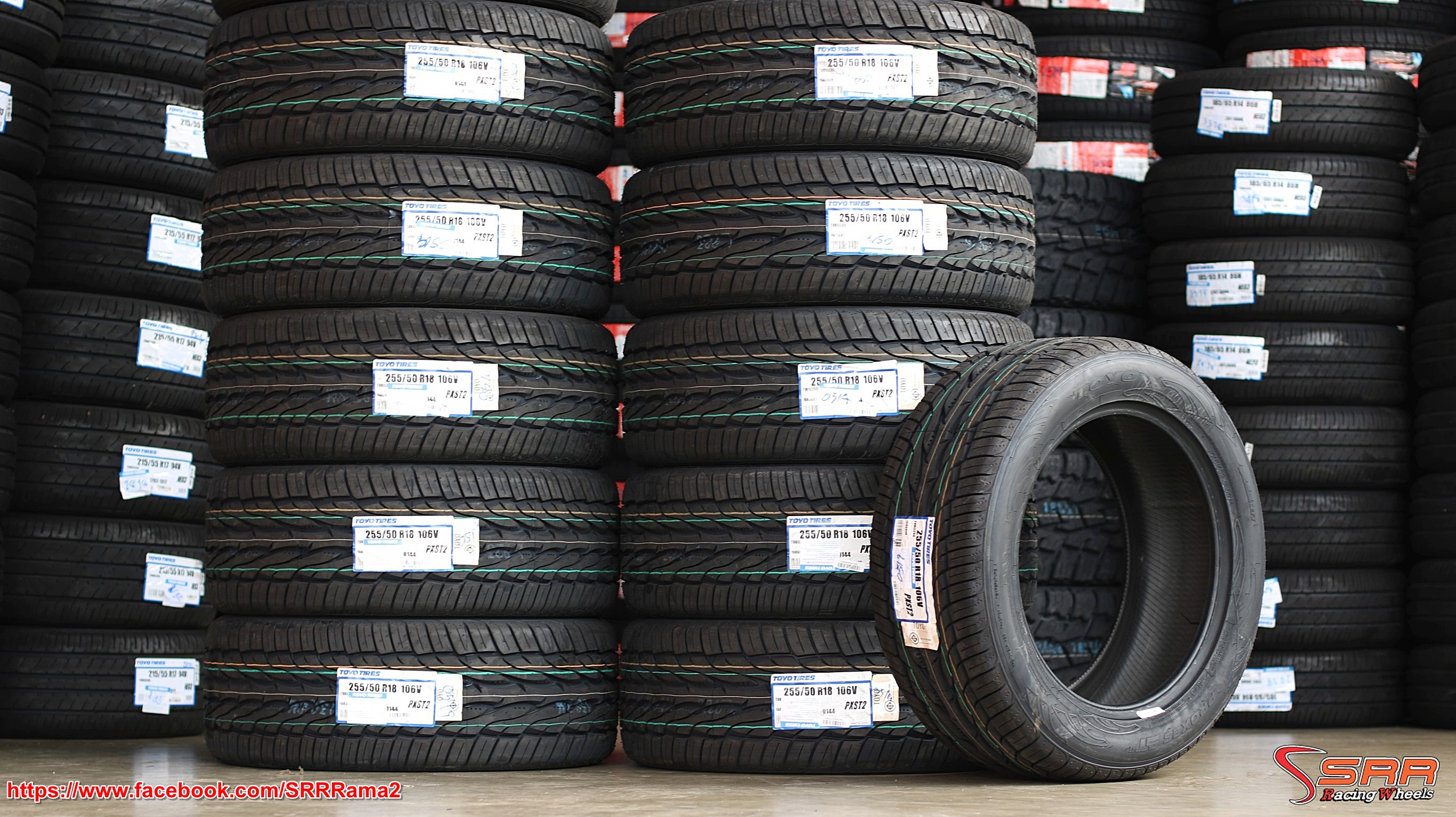 TOYO PROXES ST2 255/50R18 ยางใหม่ปี19 ยางญี่ปุ่น ลดราคาพิเศษ