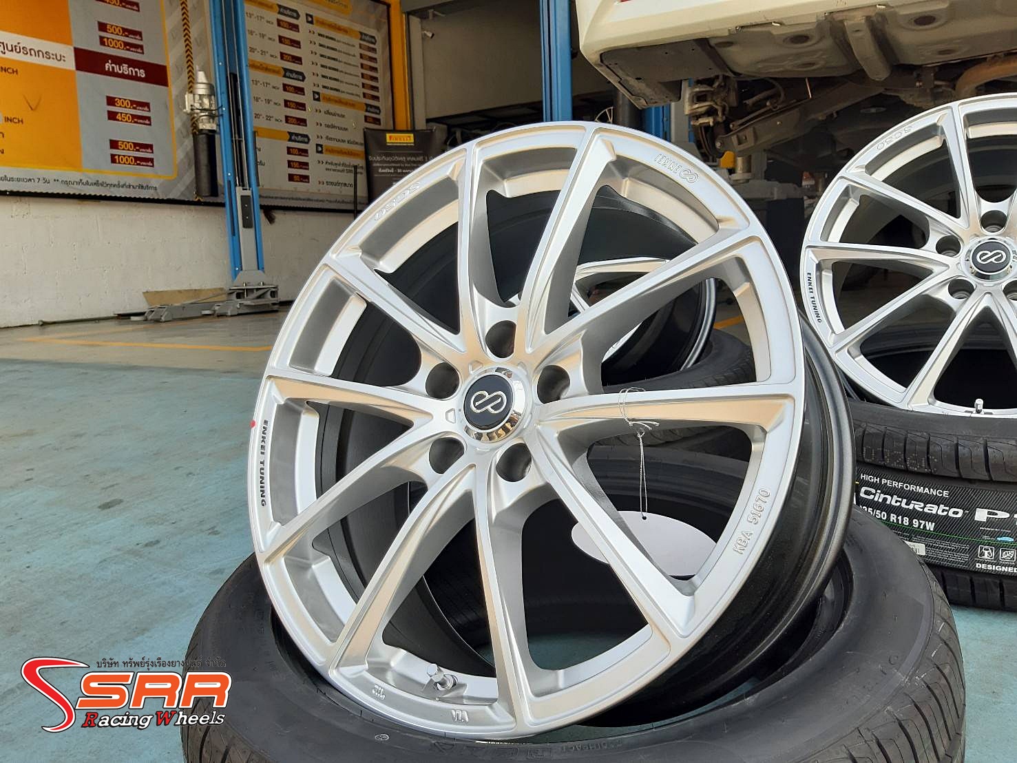 ENKEI TUNING SC50 ขอบ18 5H114.3 ET35 GHB1K
