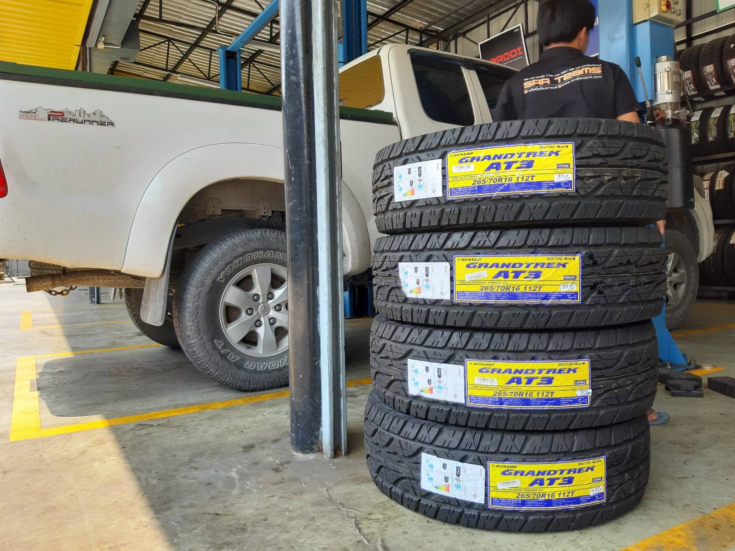 DUNLOP GRANDTREK AT3 265/70R16 ยางใหม่ปี20 ลดราคาพิเศษ