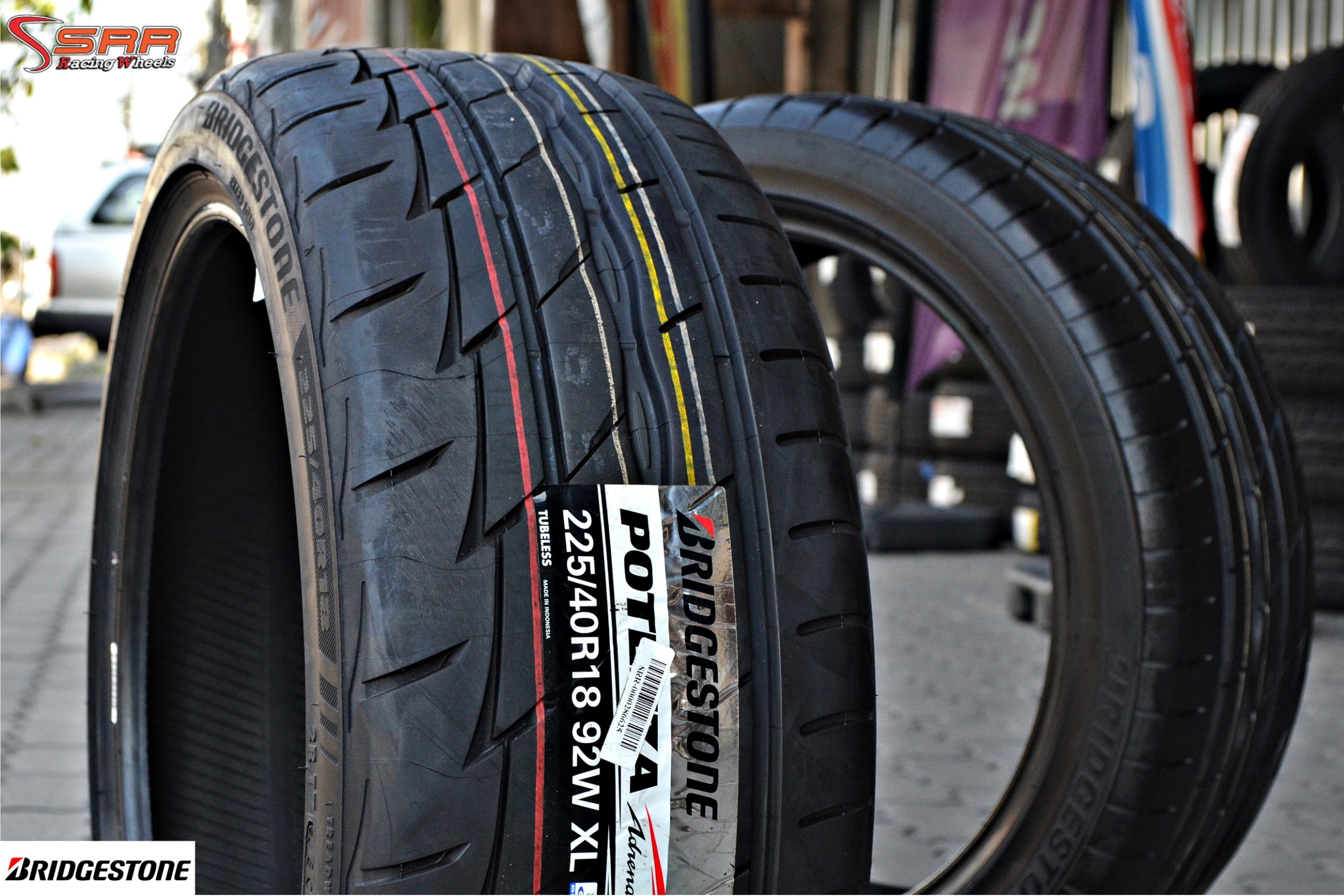 BRIDGESTONE Potenza Adrenalin RE003 225/40R18 ยางใหม่ปี20 ราคาพิเศษ