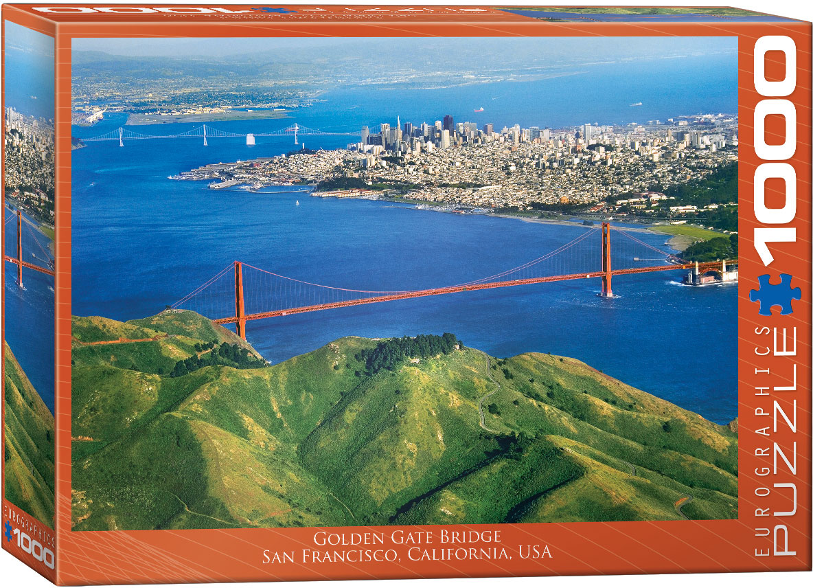 Eurographics - Golden Gate Bridge, San Francisco, California USA (Non-Pattern) 1000 pcs.