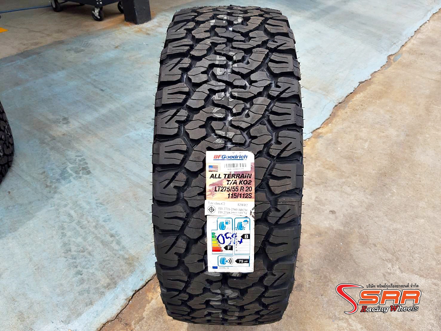 BFGoodrich All Terrain T/A KO2 275/55R20 ยางเข้าใหม่ปี20 ราคาพิเศษ