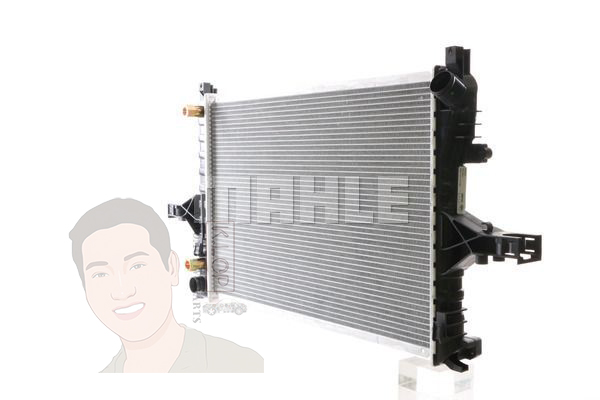 หม้อน้ำ Volvo S60 ปี01-10, V70 ปี01-07,XC70 ปี 03-07 S80 ปี00-06, S80 2.9(B6294S) ปี99-07 ยี่ห้อ (MAHLE)
