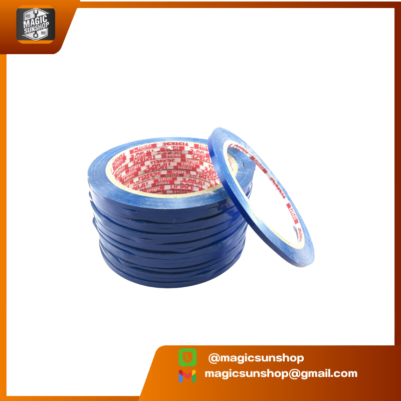 901632 TIP TAPE เทปตีเส้นบอร์ด TIP TAPE 5mm. สีน้ำเงิน 5mm x 50mtr น้ำเงิน