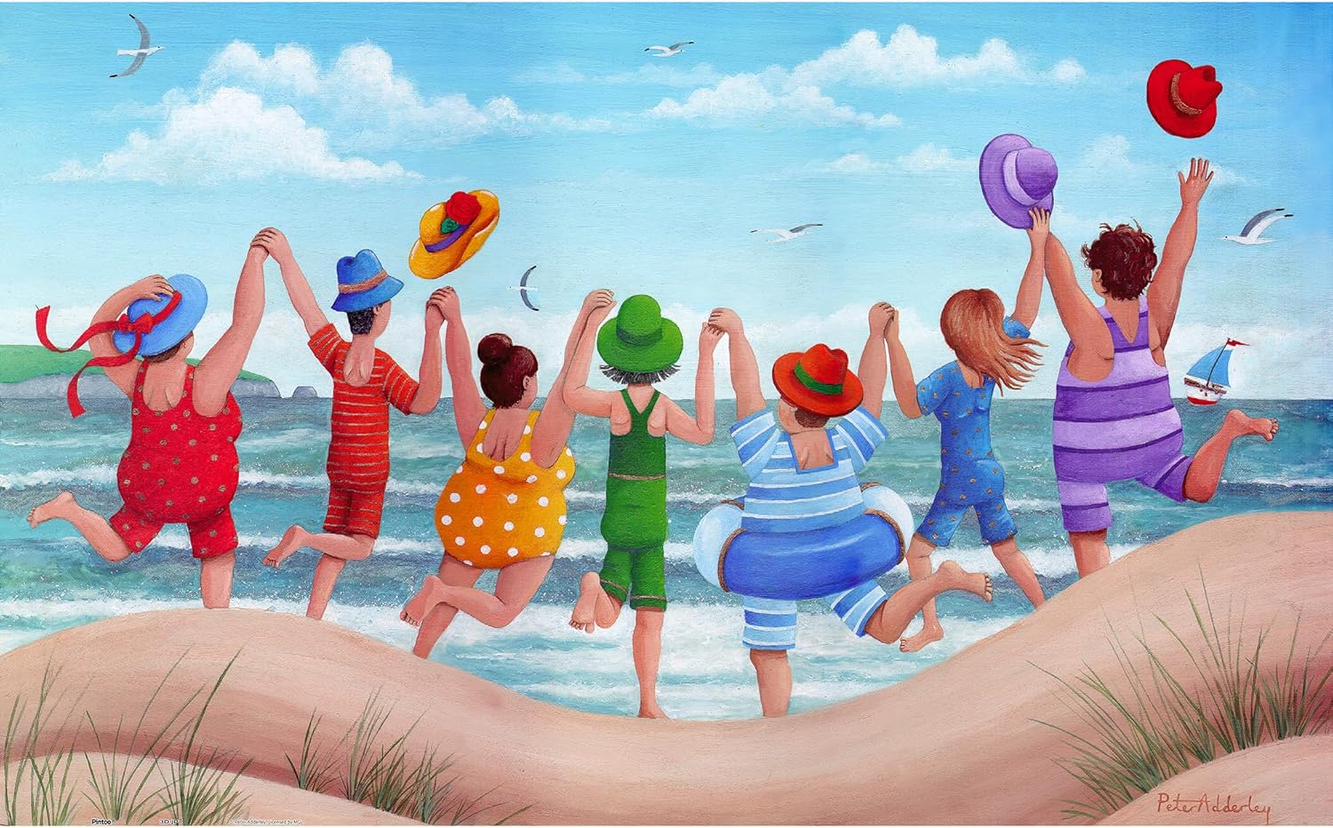 Pintoo - Beach Party Rainbow Scene / Peter Adderley 1000 pcs.