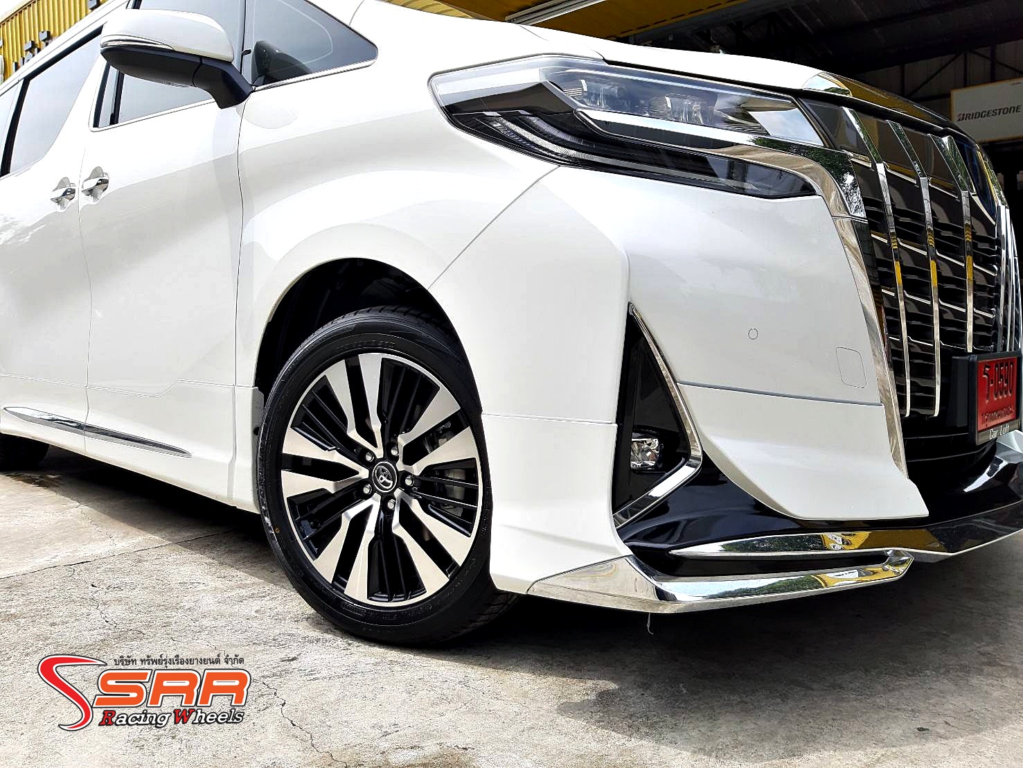 ล้อแม็กซ์ สำหรับใส่รถ TOYOTA ALPHARD , VELLFIRE , CAMRY ขอบ18 นิ้ว