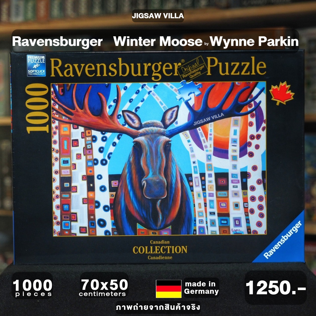 Ravensburger - Winter Moose by Wynne Parkin 1000 pcs.