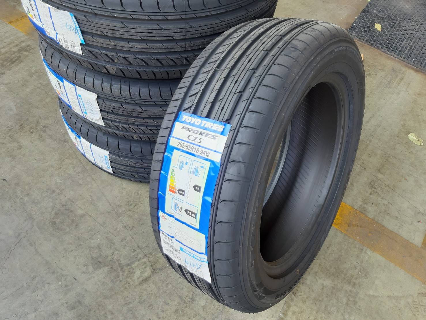 TOYO PROXES C1S 205/55R16 ยางใหม่ ลดราคาพิเศษ