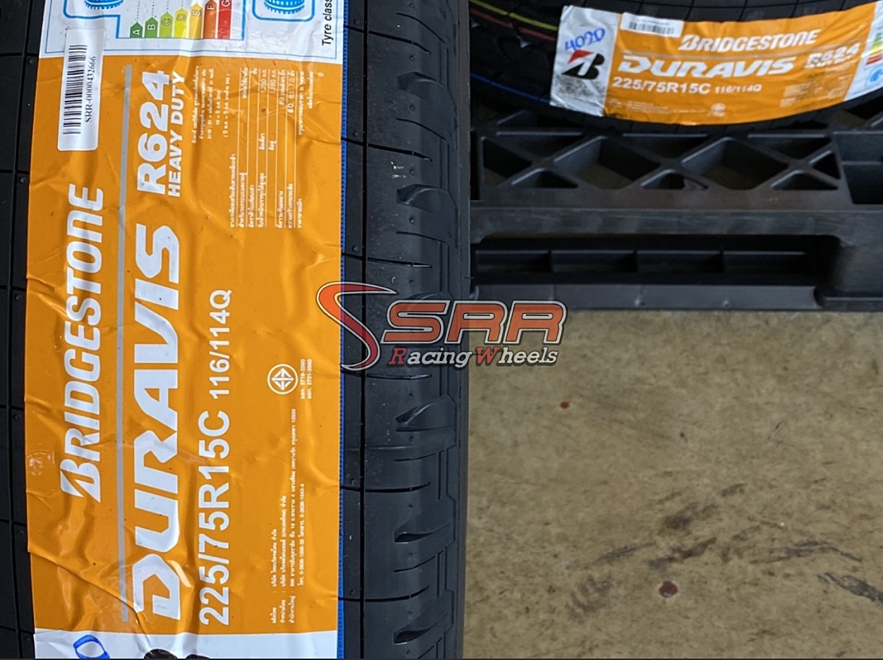 BRIDGESTONE DURAVIS R624 225/75R15 ยางสำหรับกระบะบรรทุก ราคาพิเศษ