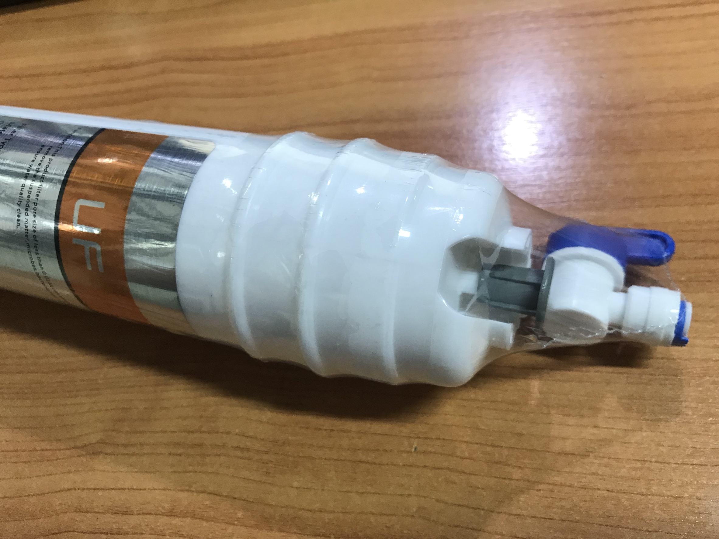 ไส้กรอง UF Membrane 11 นิ้ว (I Type) แถมวาล์วเปิดปิดน้ำ ชิ้น/ลัง