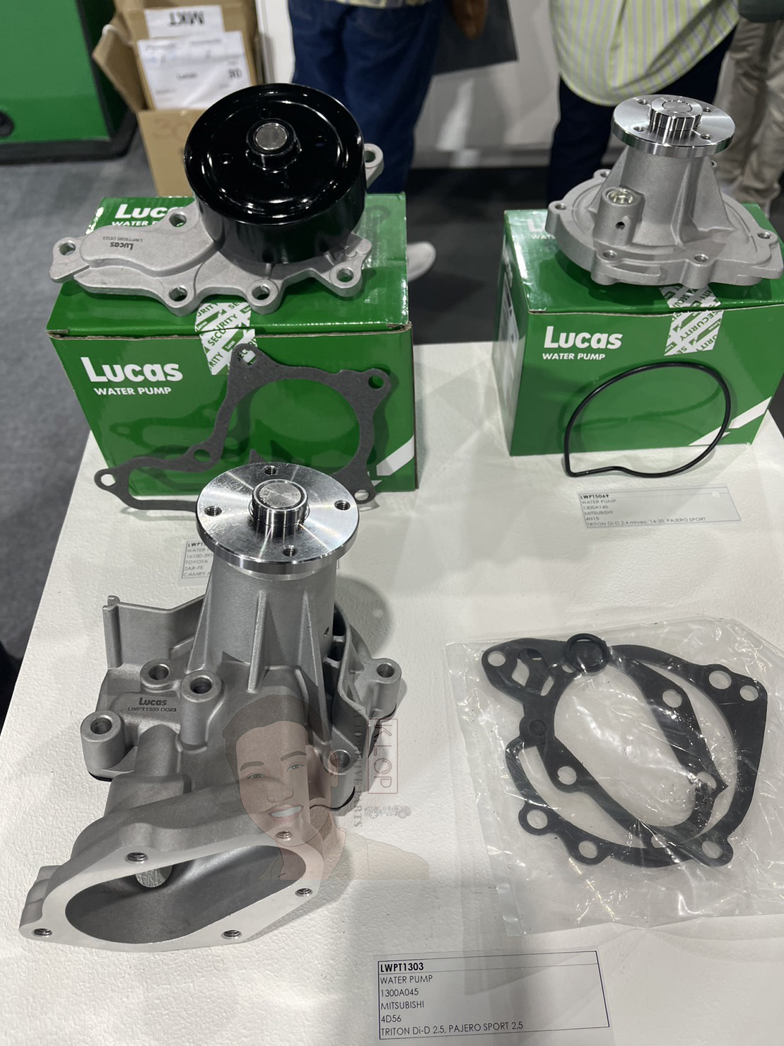 LWPT1303 ปั้มน้ำ(Lucas) TRITON Di-D 2.5 05-15/ PAJERO SPORT 2.5 08-15