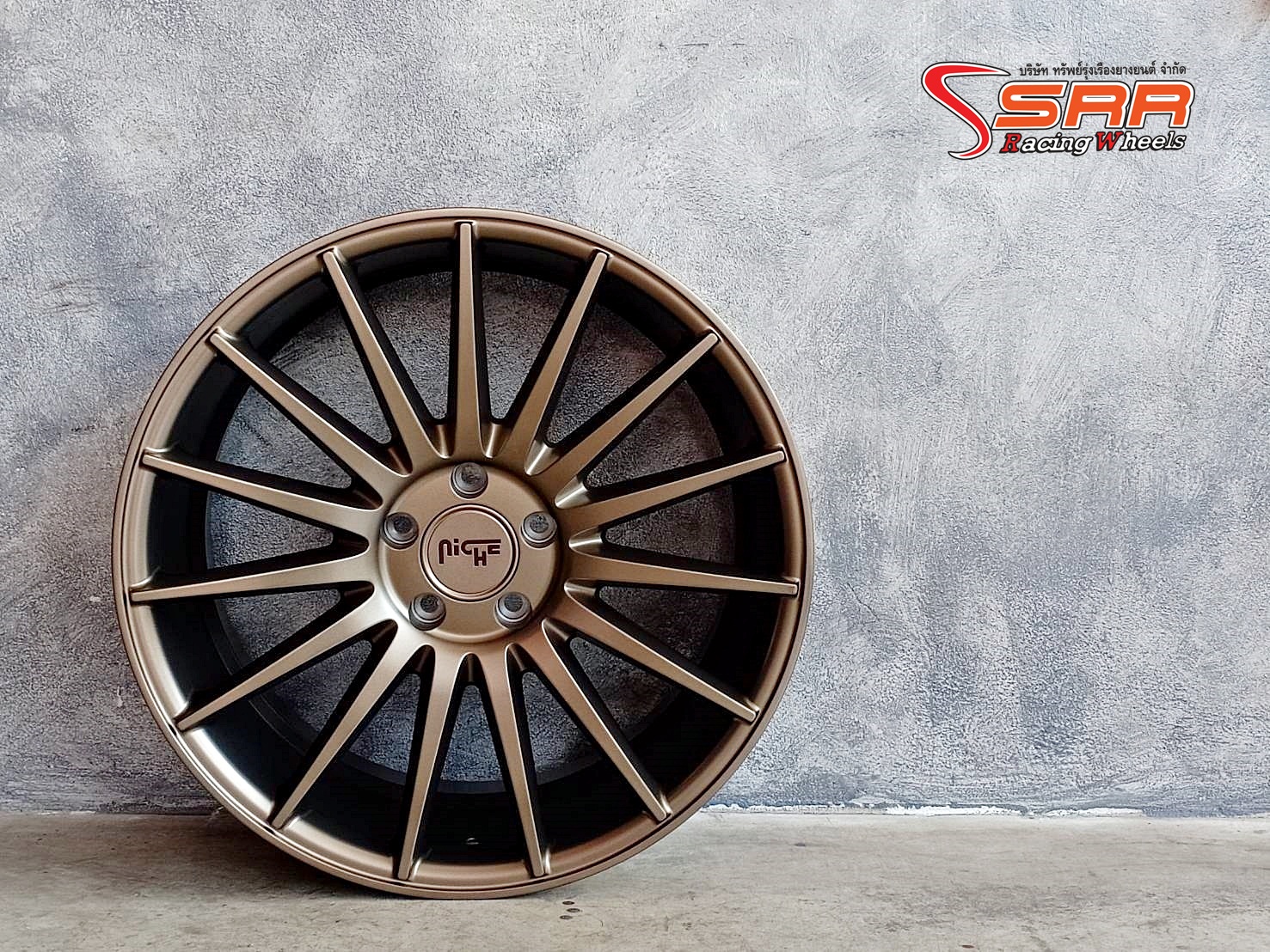 NICHE FORM M158 ขอบ19 5x112 BRONZE ล้อแม็กซ์สำหรับใส่รถ BENZ