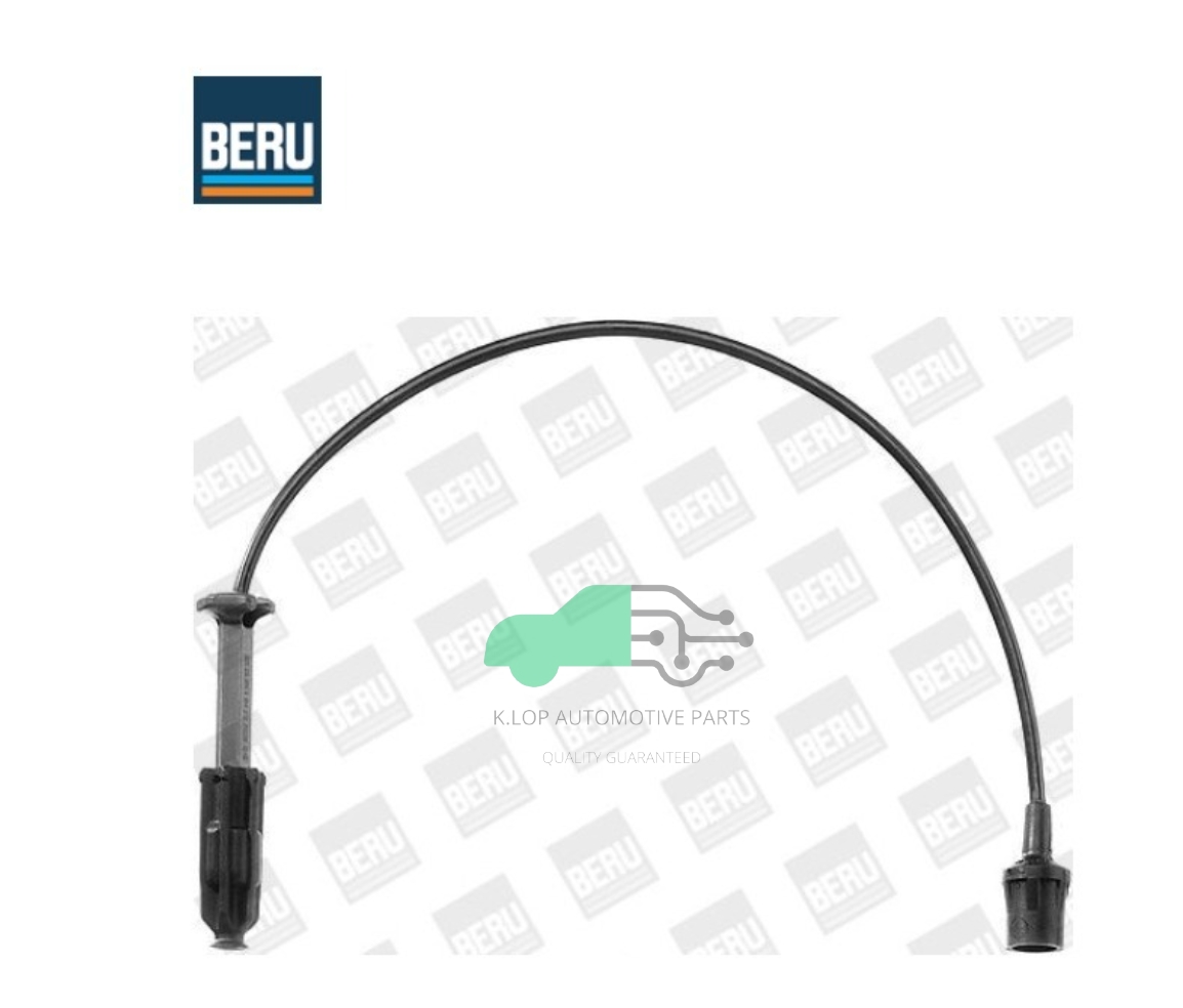 สายหัวเทียน BENZ M111 W210 E230 ยี่ห้อ BERU (1 คัน ใช้ 1 ชุด )