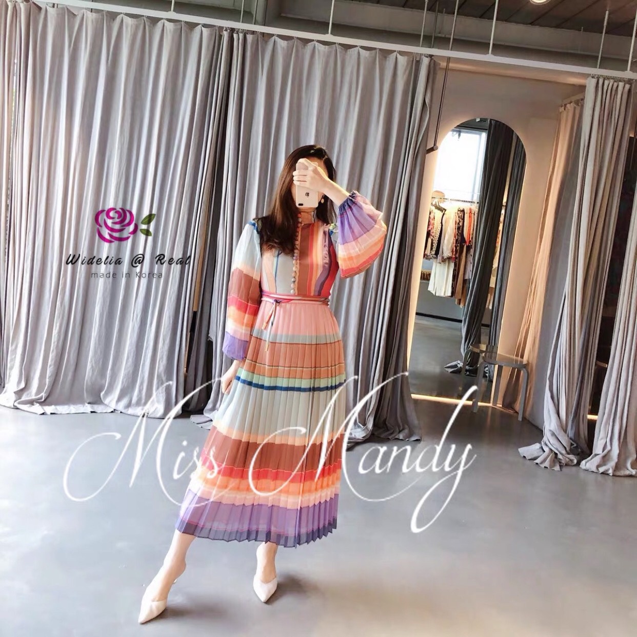 Zimmermann Maxi Dress แม็กซี่เดรสตัวยาวแขนยาวแสนสวย