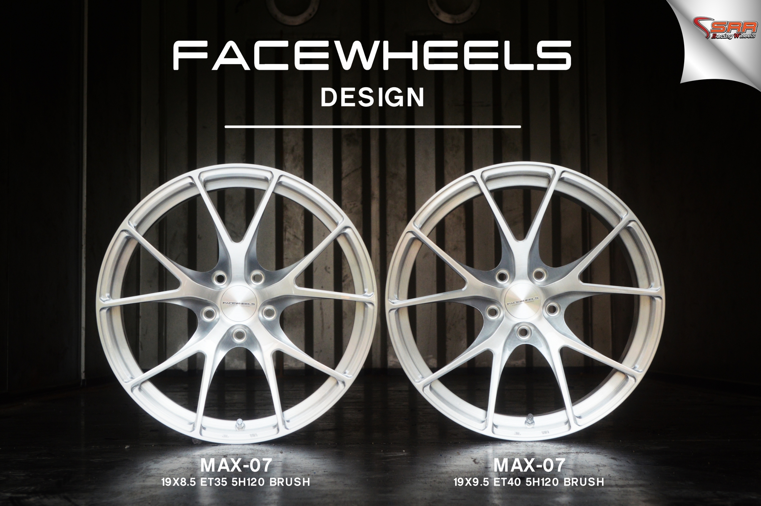 FORGED MAX-07 ขอบ19 5H120 สำหรับใส่รถBMW Series 3