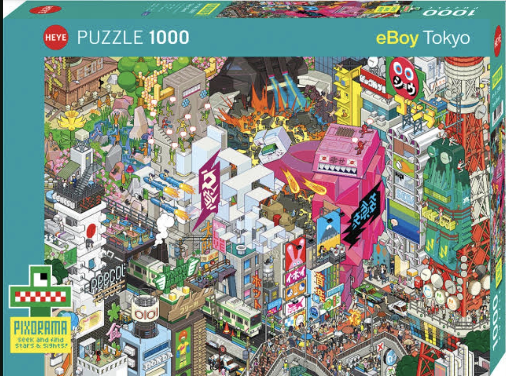 HEYE - eBoy : Tokyo Quest 1000 pcs.