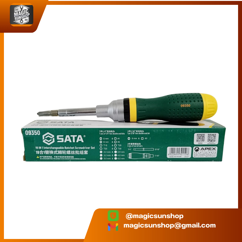 SATA Ratchet Screwdriver 09350