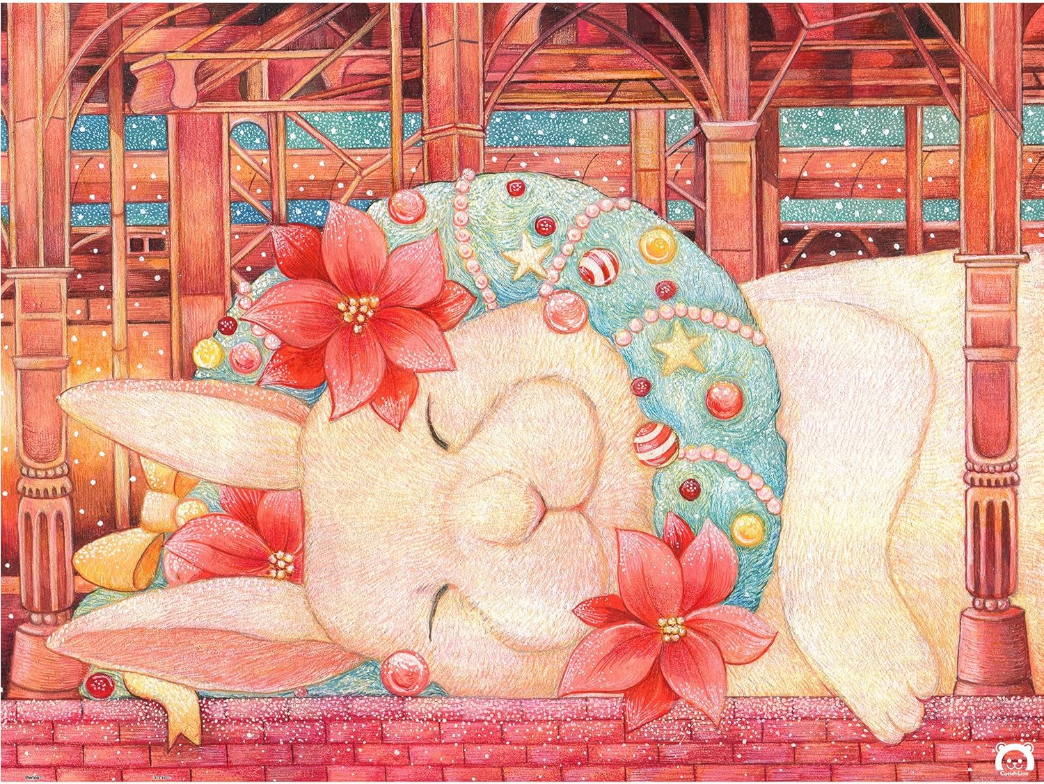 Pintoo - Goodnight Rabbit by Cotton Lion 1200 pcs.