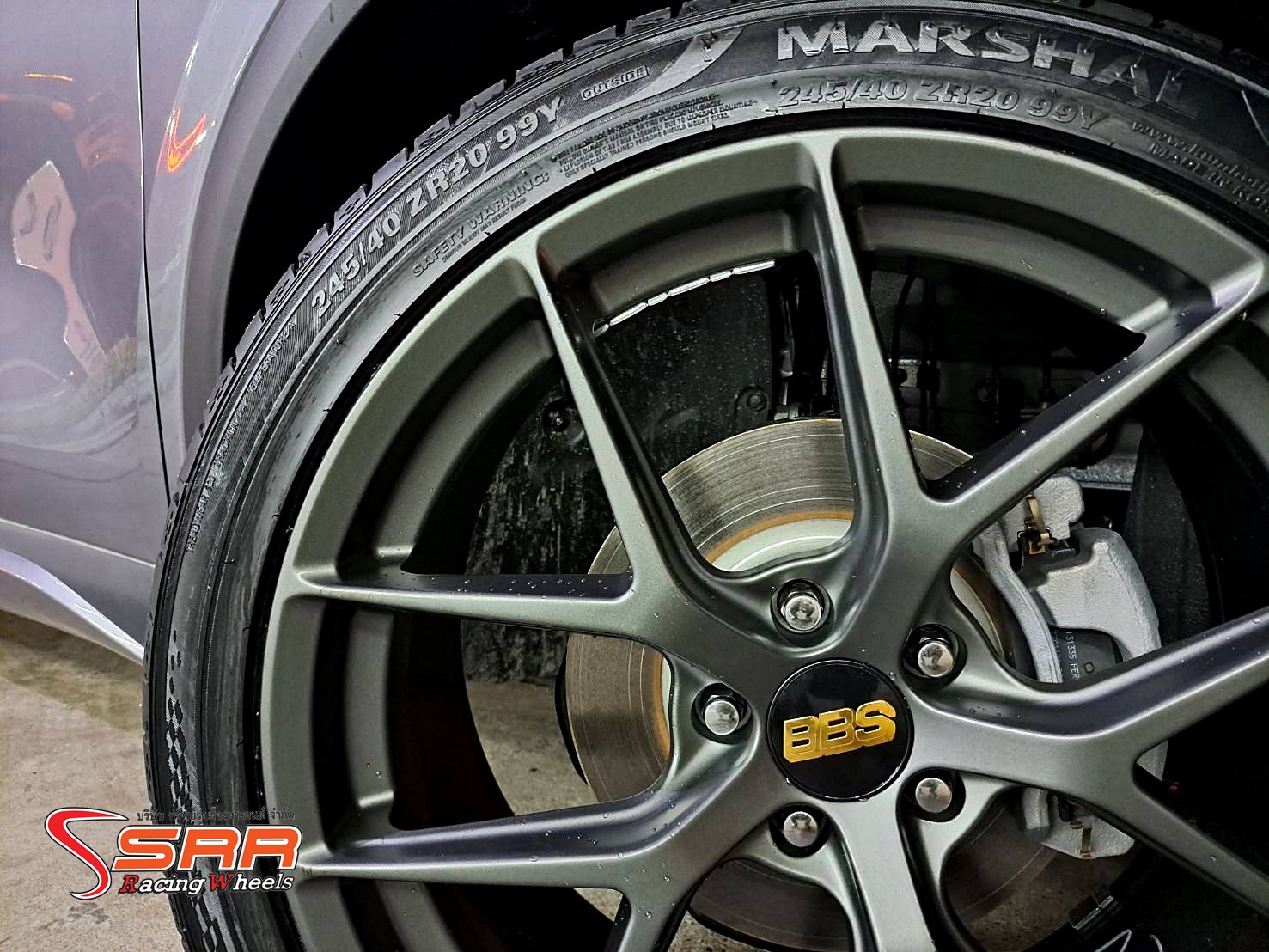 BYD ATTO 3 ติดตั้งล้อแม็ก BBS FIR ล้อเบาขอบ20 พร้อมยาง 245/40R20
