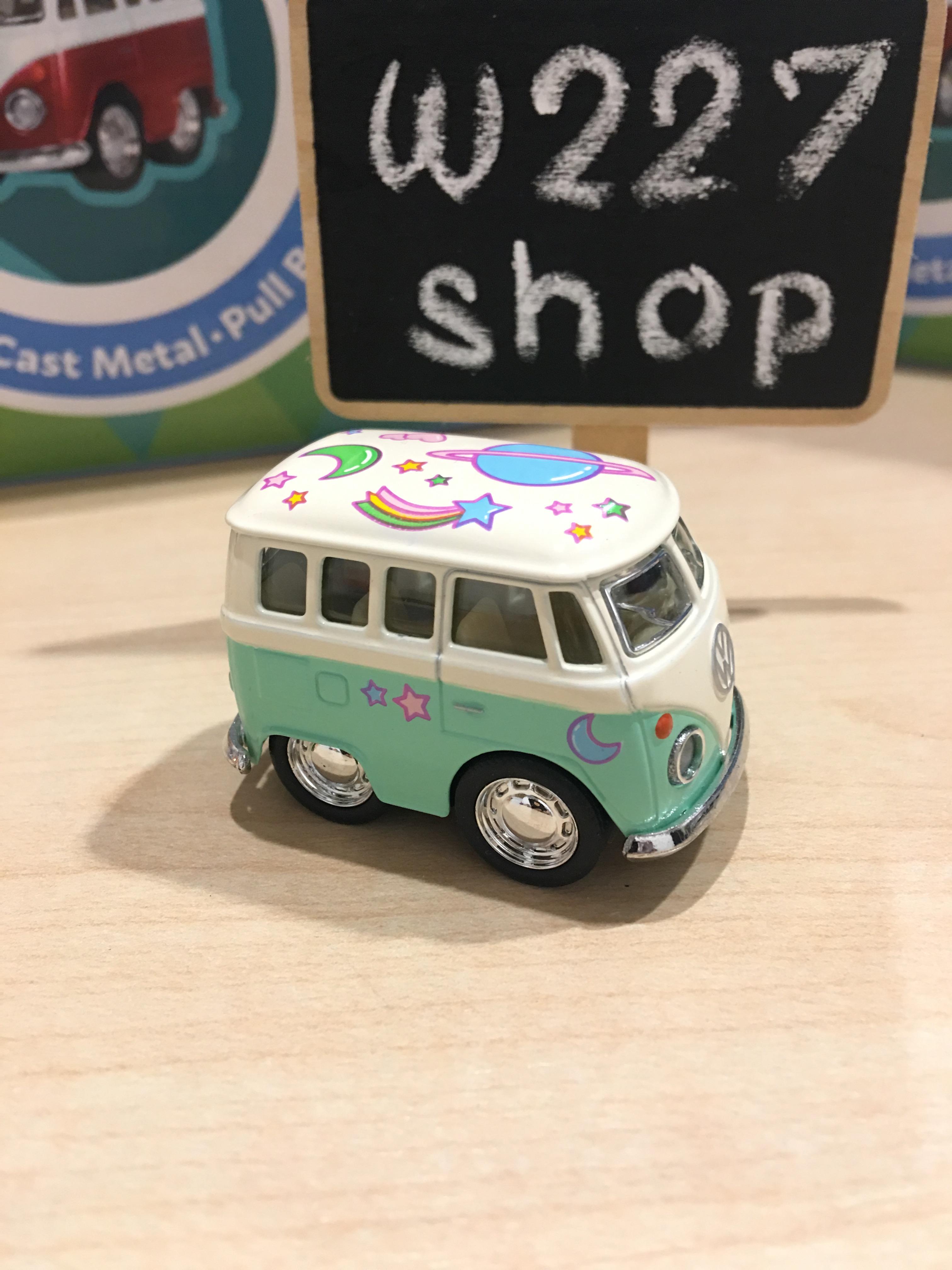 โมเดลรถเหล็ก โฟล์คตู้ Little Van ขนาด 2 นิ้ว กดลาน (ปลีก-ส่ง)